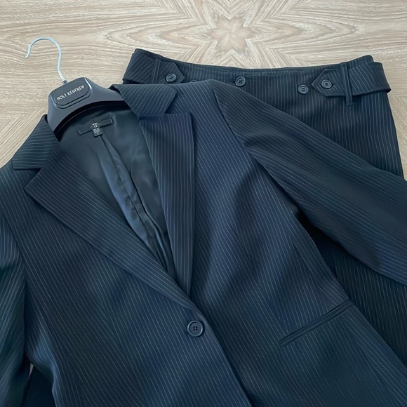 Teenflo Pants - Vintage Teenflo Pinstripe Suit